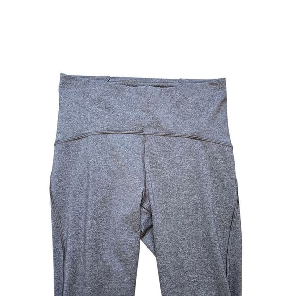 Lululemon Train Times 7/8 Pant 25" - Heathered Black - Picture 4 of 10